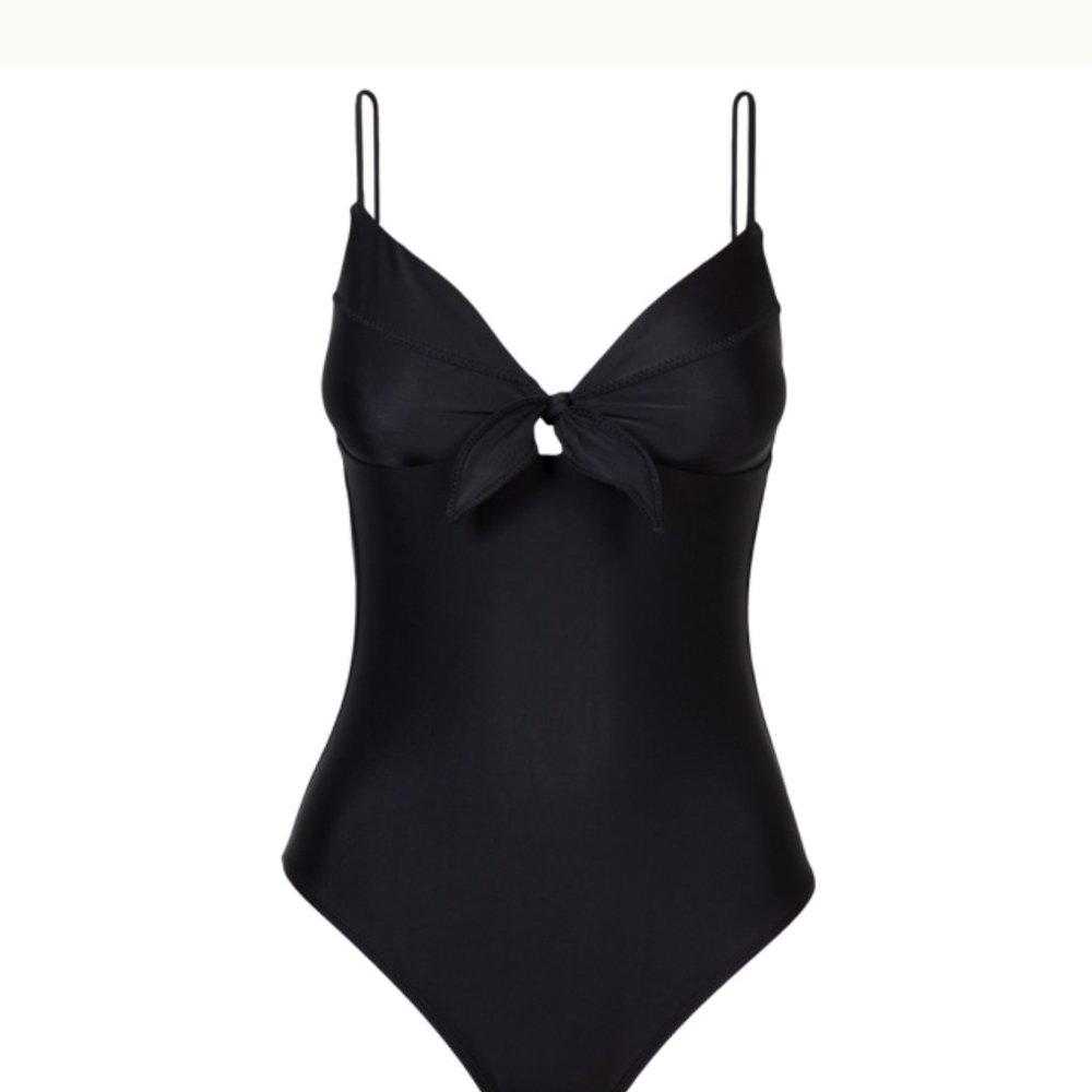Vix Paula Hermanny Black Knot One Piece Swim Suit